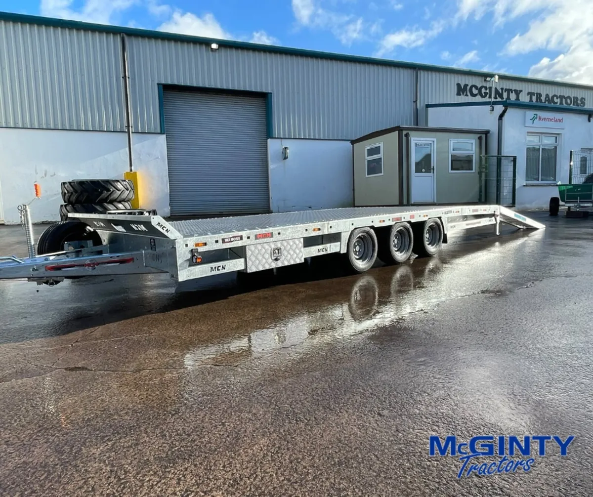 New MCN 18X7 Flatbed Trailer - Image 2