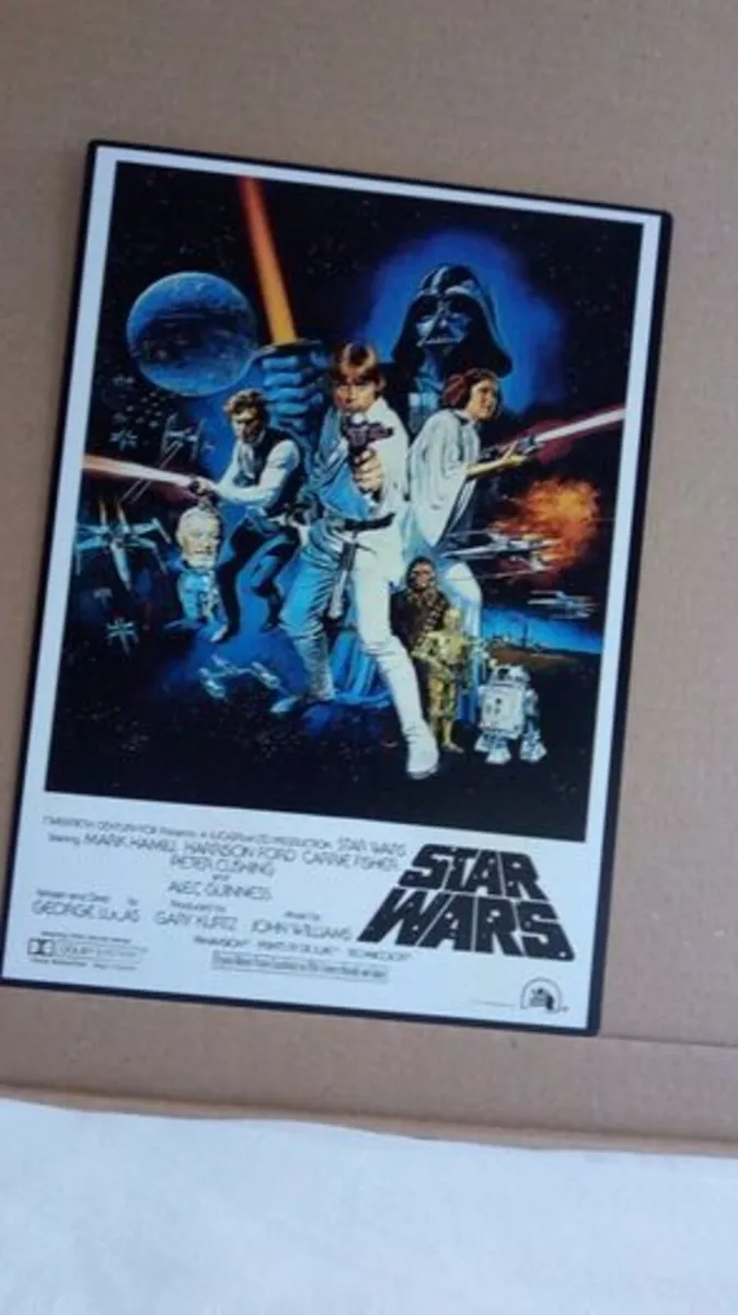 Star wars movie poster, star wars film poster - Image 4
