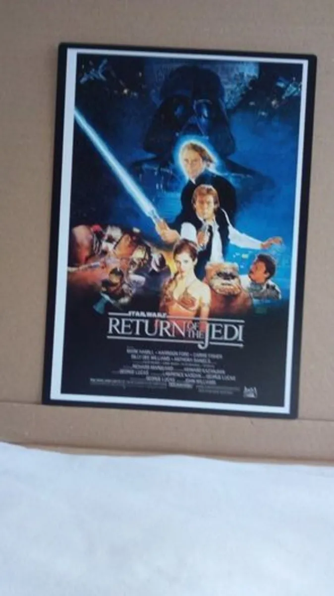 Star wars movie poster, star wars film poster - Image 3