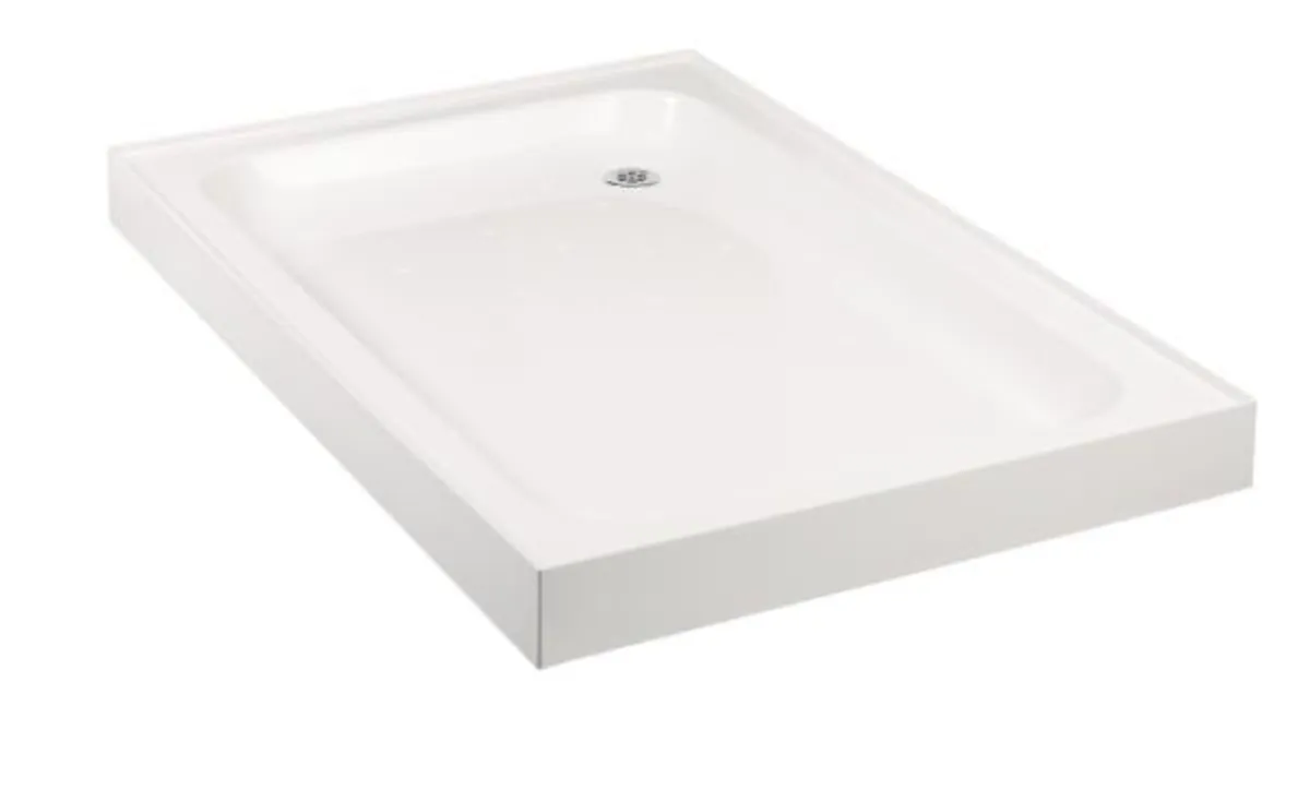 Brand New JT Ultracast 900 x 700mm Shower Tray - Image 1