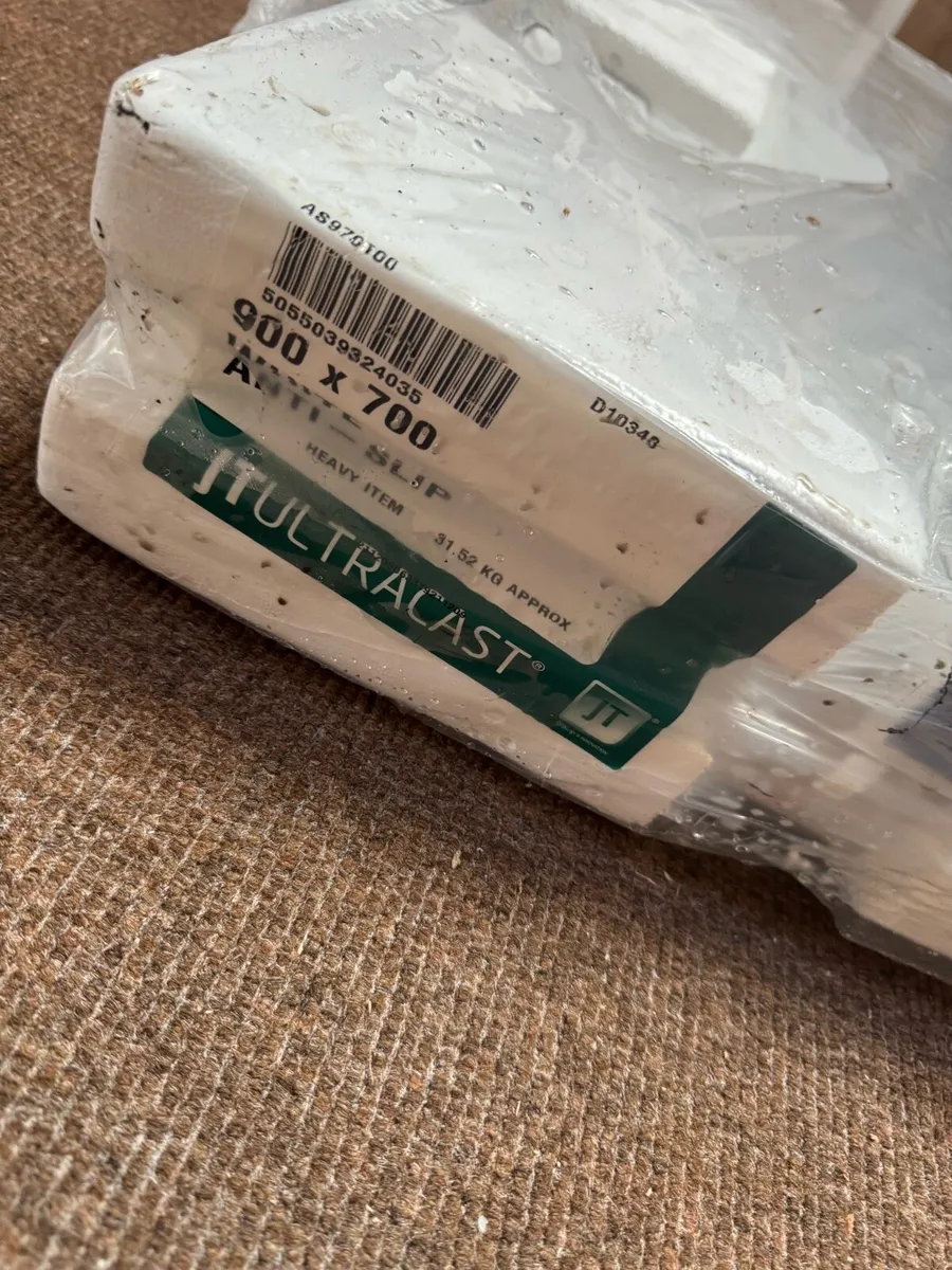 Brand New JT Ultracast 900 x 700mm Shower Tray - Image 2