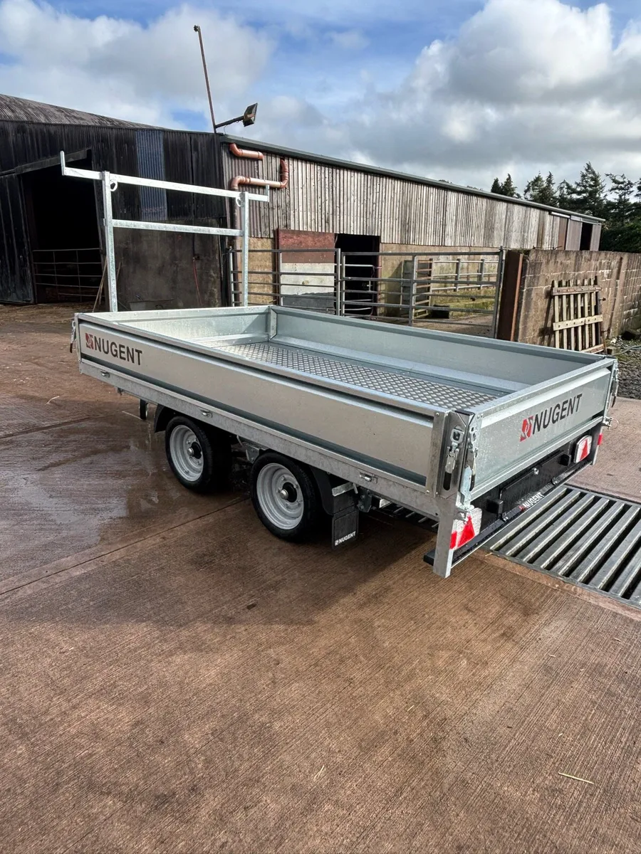 Nugent 10x6 Dropside Trailer - Image 3