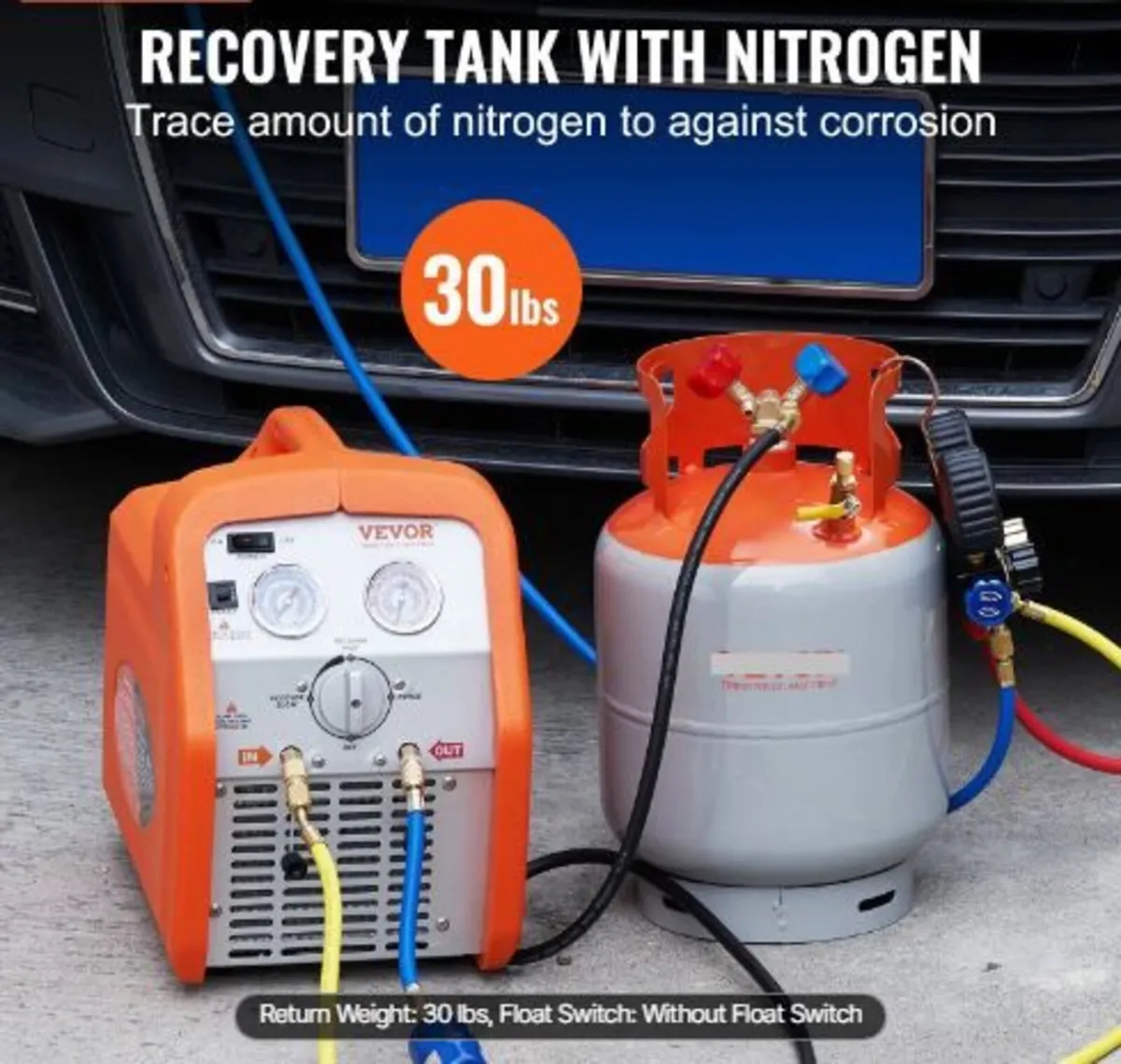 Refrigerant Recovery Reclaim 13.6 kg Cylinder - Image 2