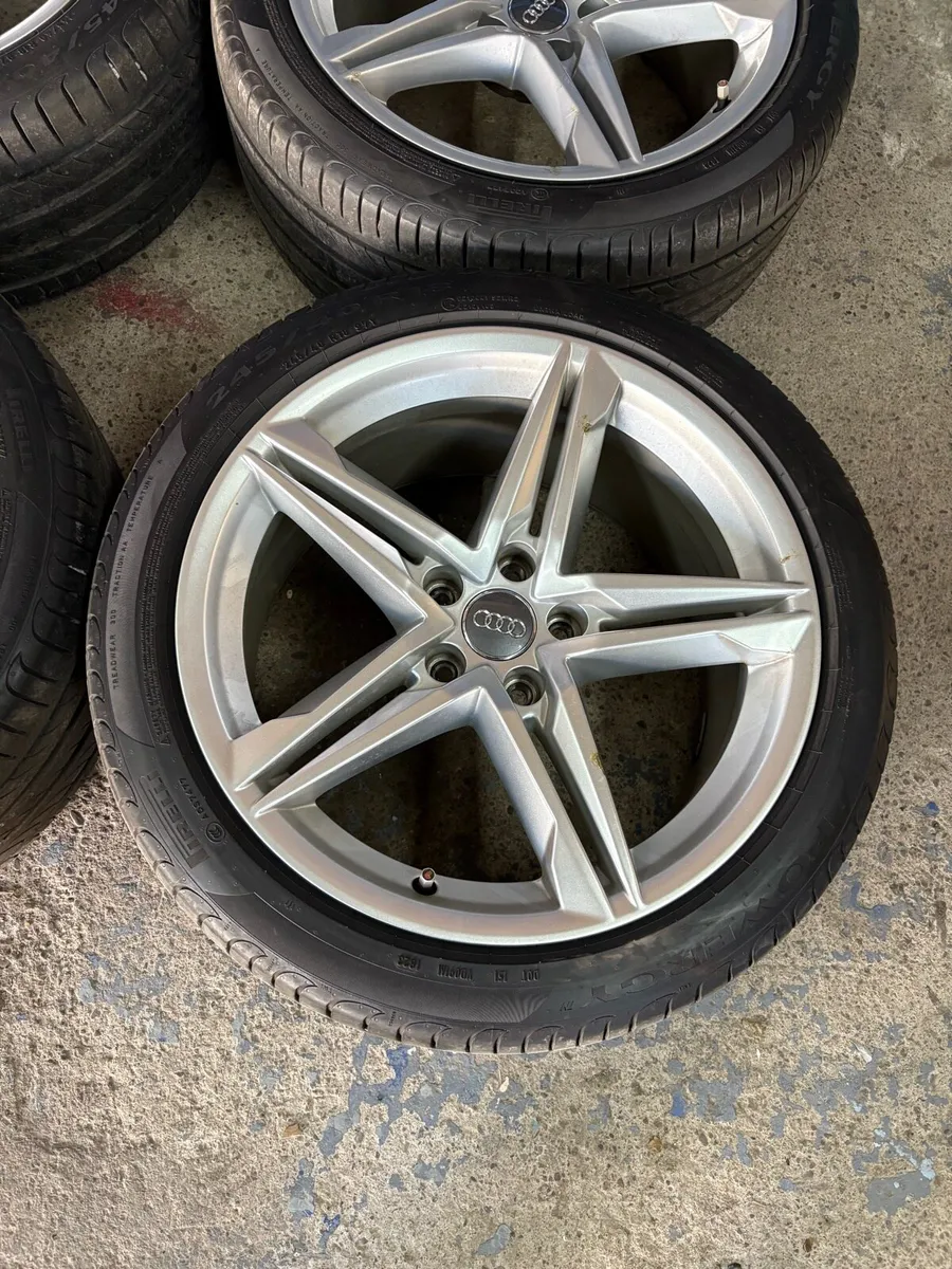 Audi A4 / A5 18 inch 5x112 Alloys Pirelli Tyres - Image 3