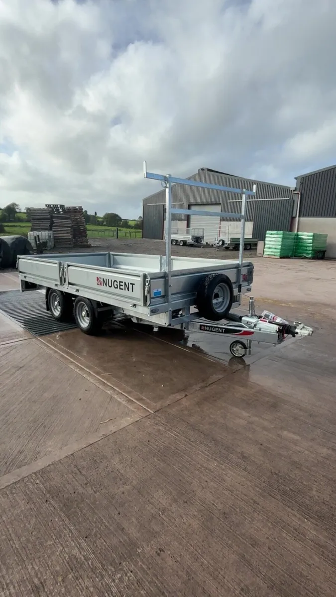 Nugent 12x6’7 Dropside Trailer - Image 1