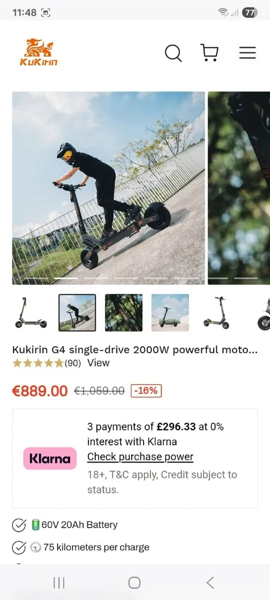 Electric Scooter - Image 2