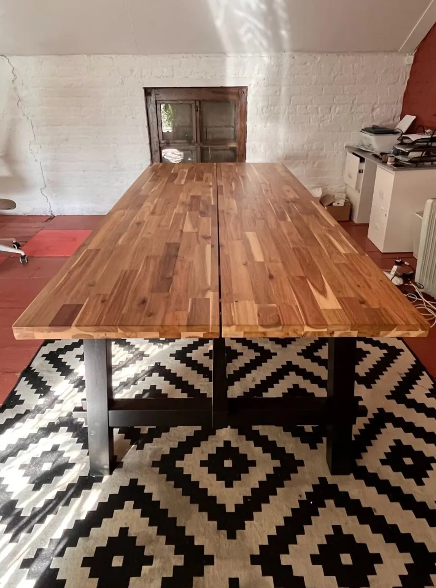 Ikea solid wood dining table - Image 3