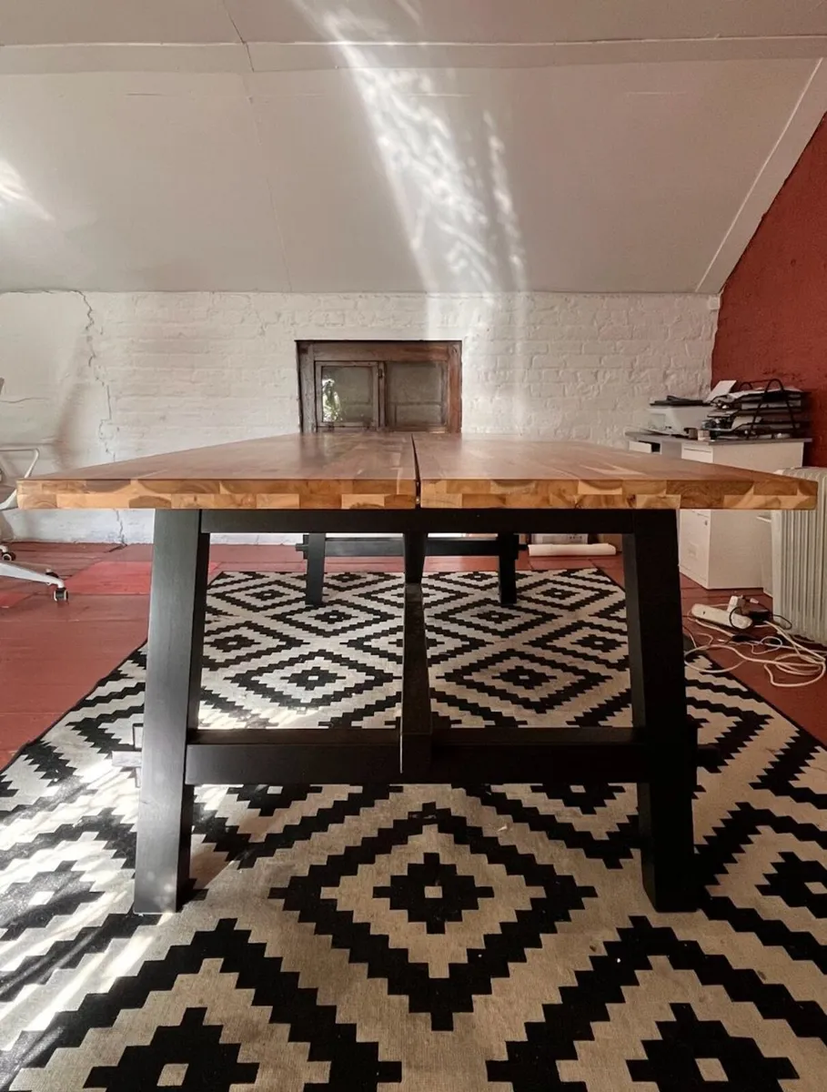 Ikea solid wood dining table - Image 2