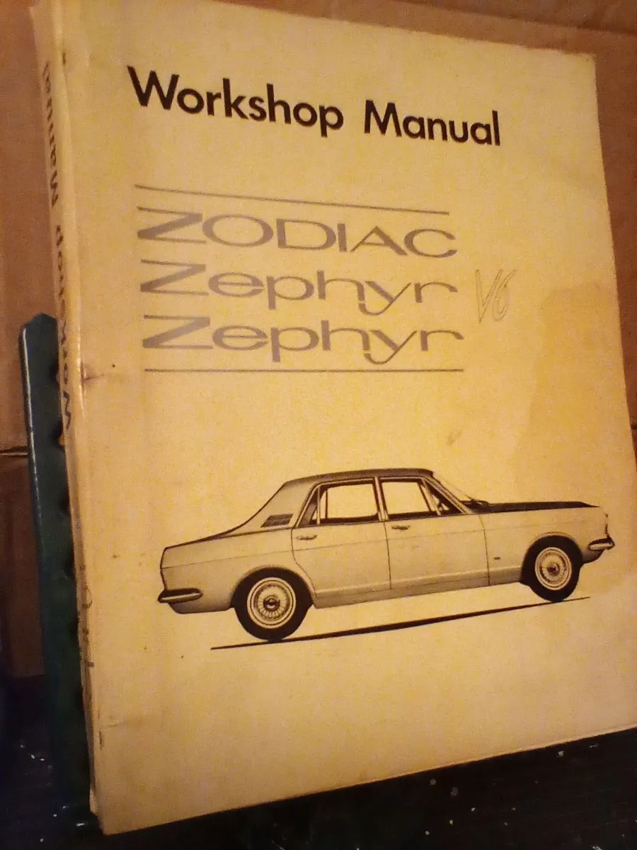 Zepher zodiac workshop manual. - Image 2