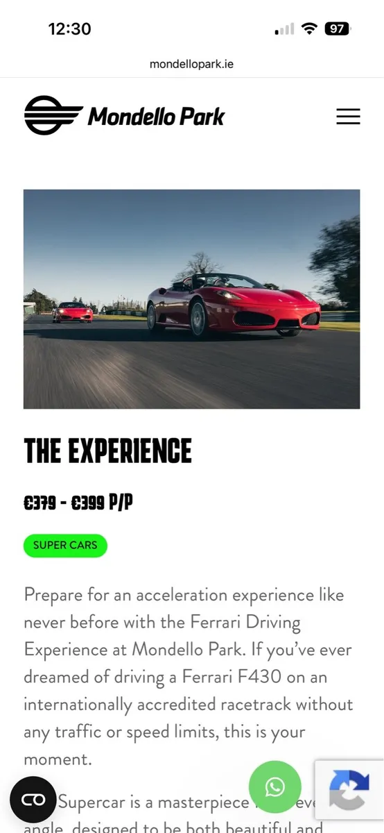 Mondello Ferrari experience - Image 2