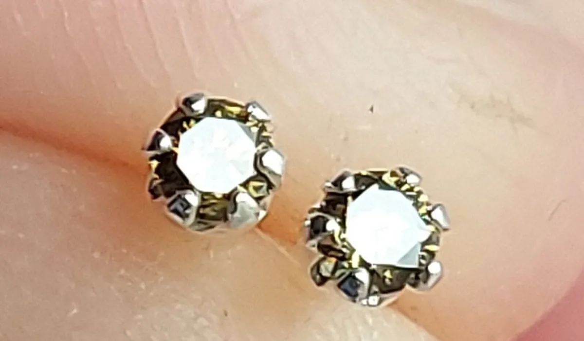 Natural Brown Diamond 0.12ct GWLAB Certified S925 - Image 2