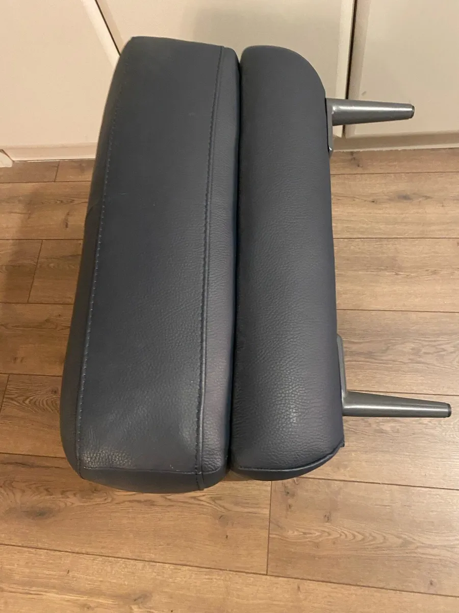 Borgo Footstool - Italian Leather - Image 3
