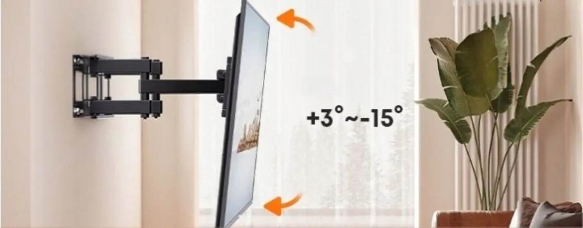 Tv Wall Mount Bracket Swivel Full Motion 32-85" - Image 3