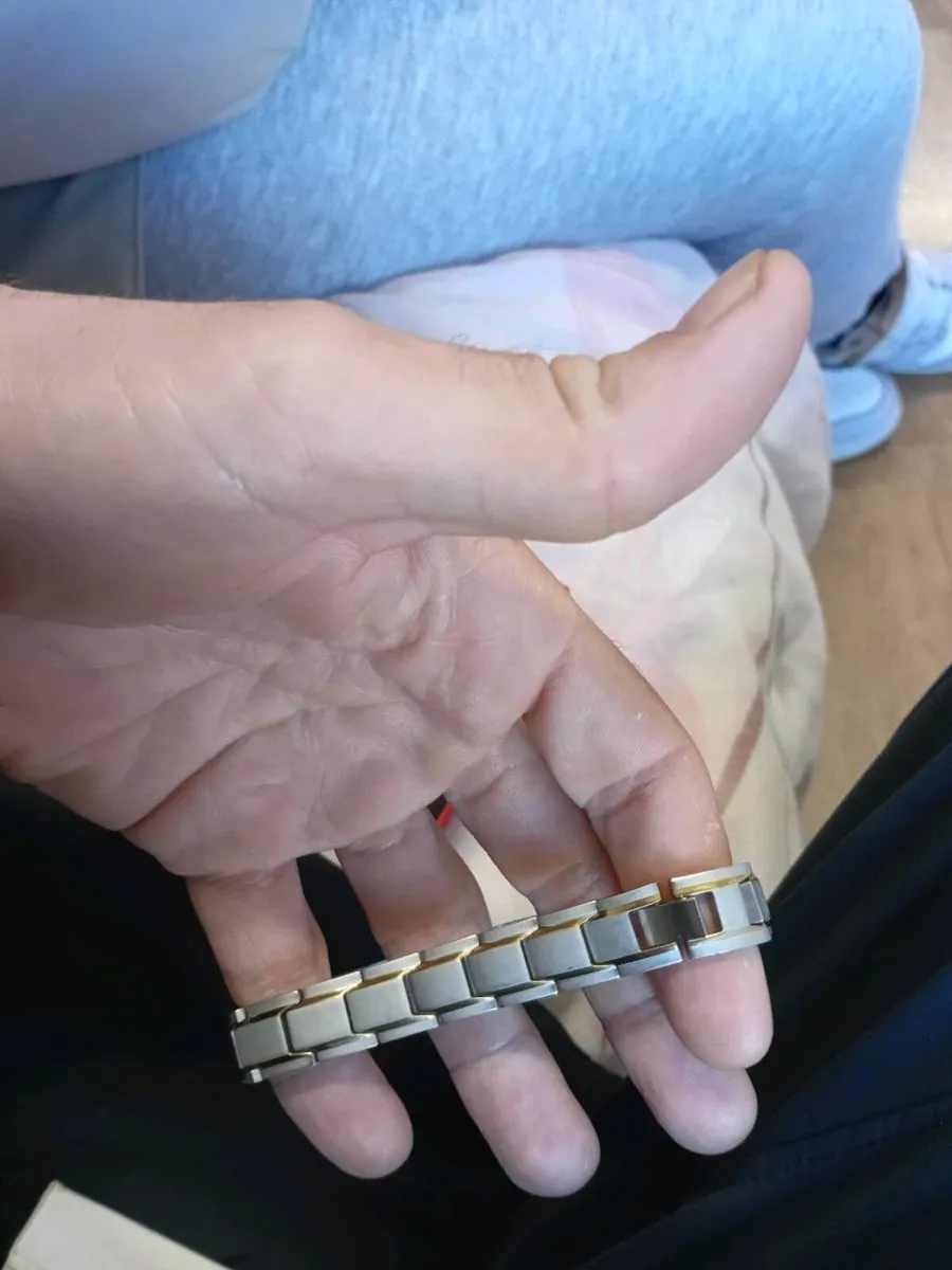 Stainless steel men's bracelet - Image 4