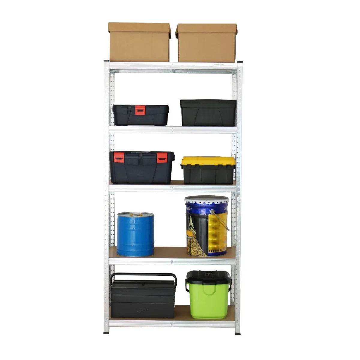 3 BAY SHELVING OFFER! Galvanised 400mm Ref:BS013 - Image 3