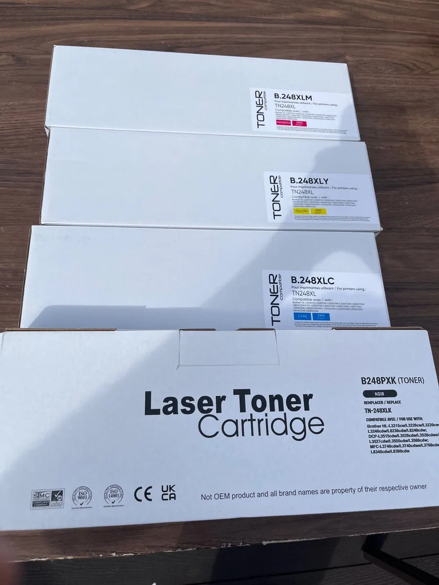Set of Compatible Brother TN-248 Toners - Image 2