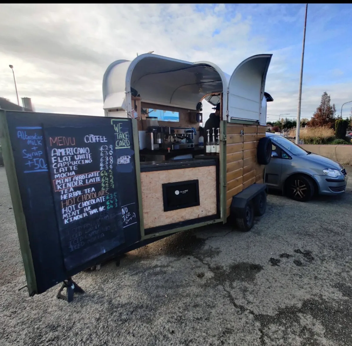 Coffee Trailer |DRIVE-THRU SETUP| duel fuel coffee - Image 4