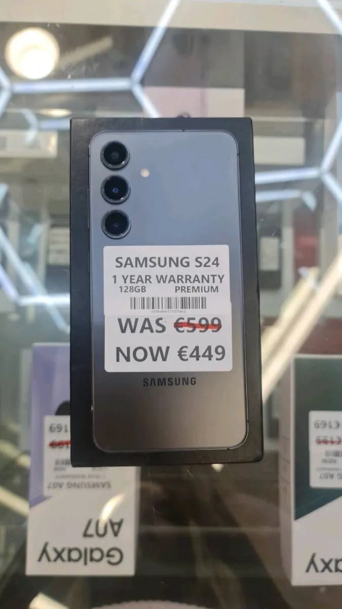 Samsung S24 128GB premium 1YEAR WARRANTY