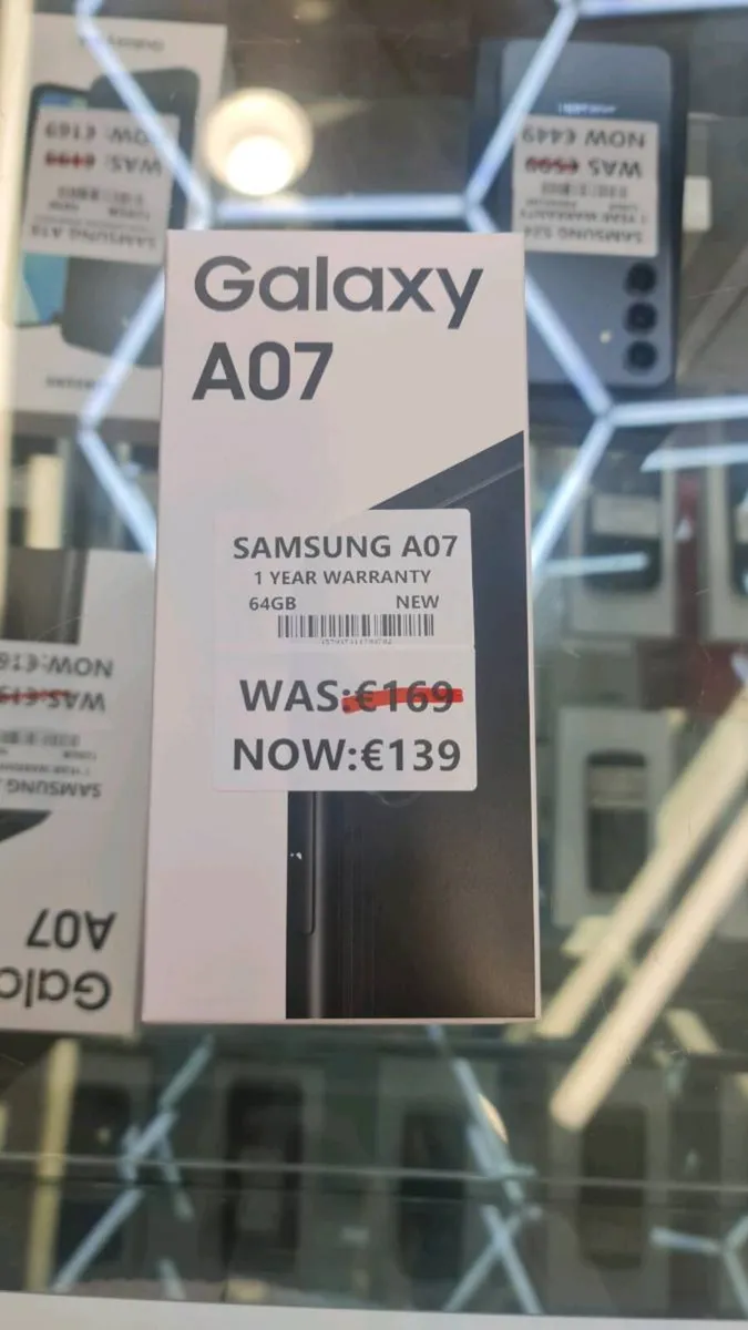 Galaxy A07 64GB New 1YEAR WARRANTY