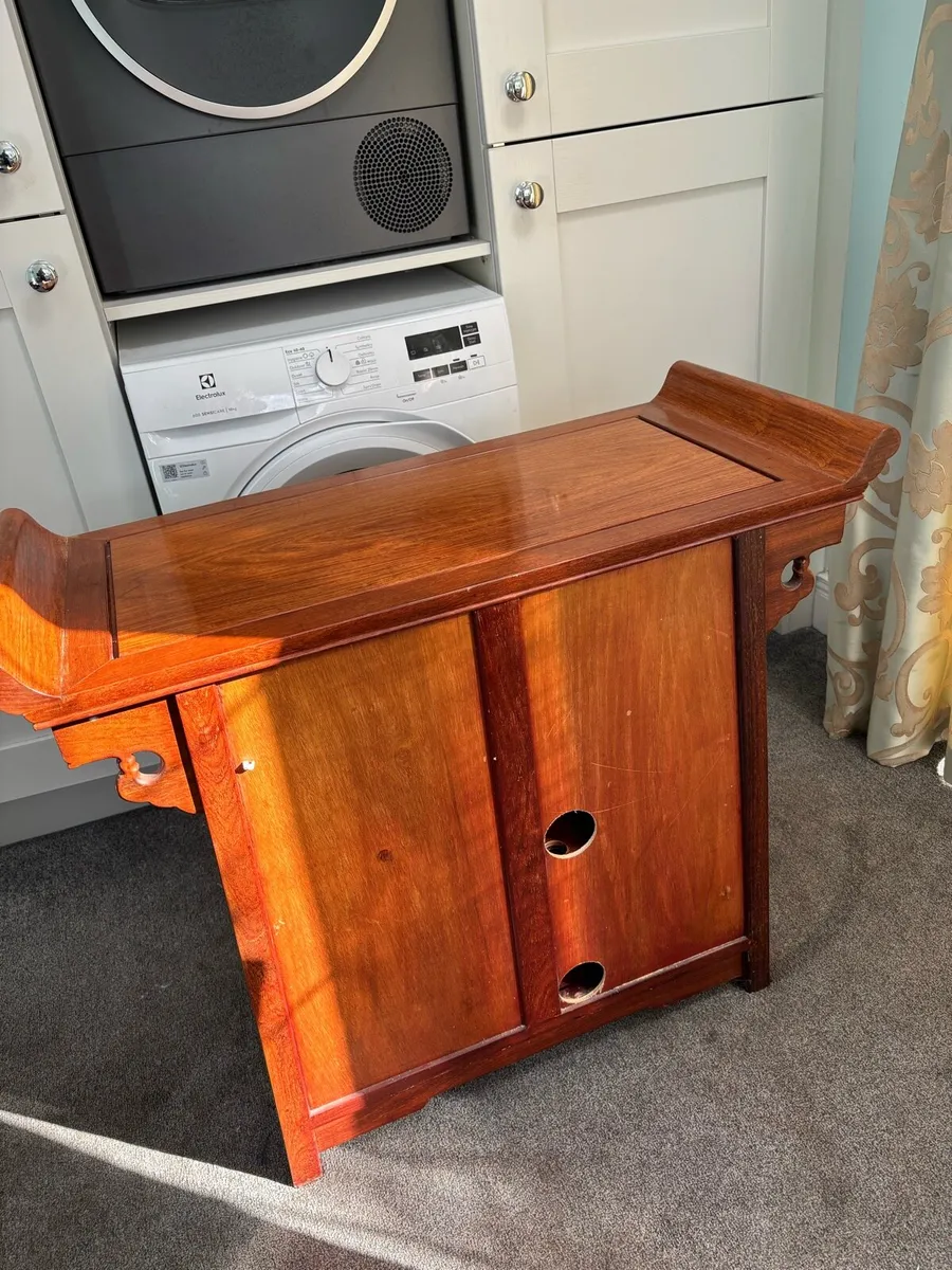 Chinese Style Wooden Sideboard / Storage Cabinet - Image 2