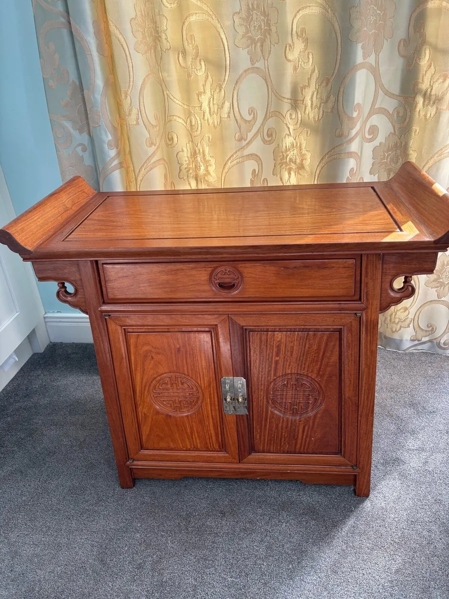 Chinese Style Wooden Sideboard / Storage Cabinet - Image 1