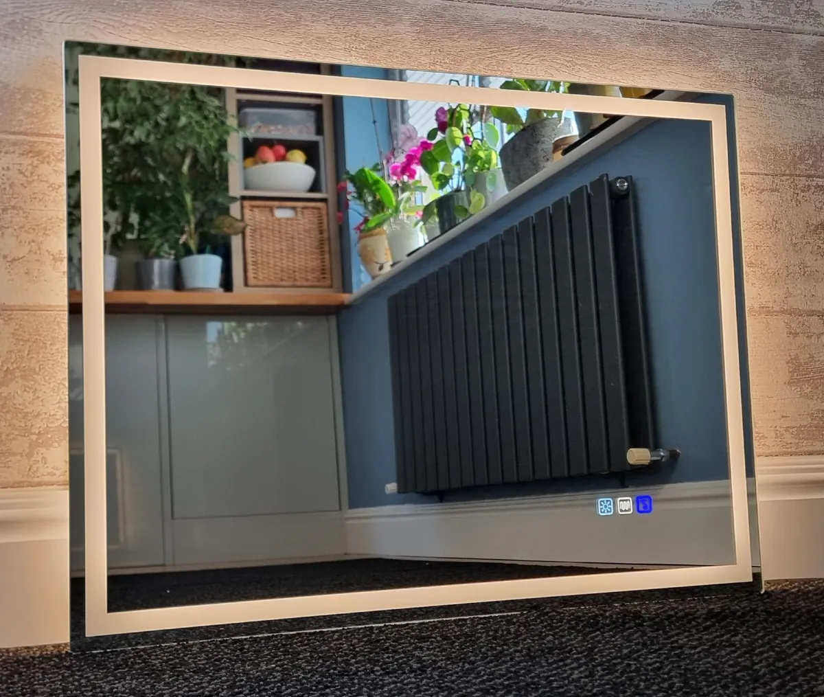 LED Bathroom Mirror Antifog Speakers Dual LED - Image 4
