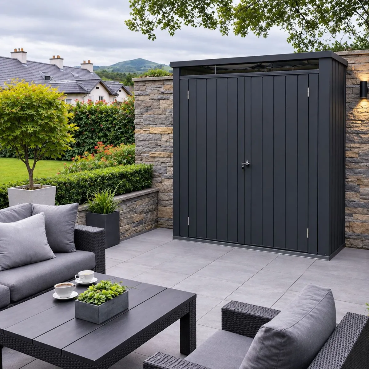 🏡 5x2 PALLADIUM STEEL GARDEN SHEDS – Delivered - Image 2