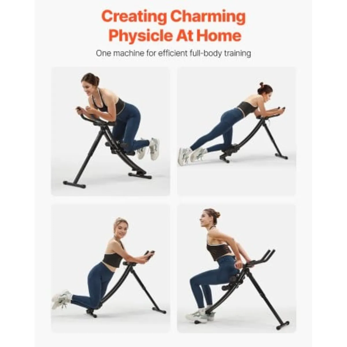 AB Workout Machine, Ab Workout Equipment at Home G - Image 2