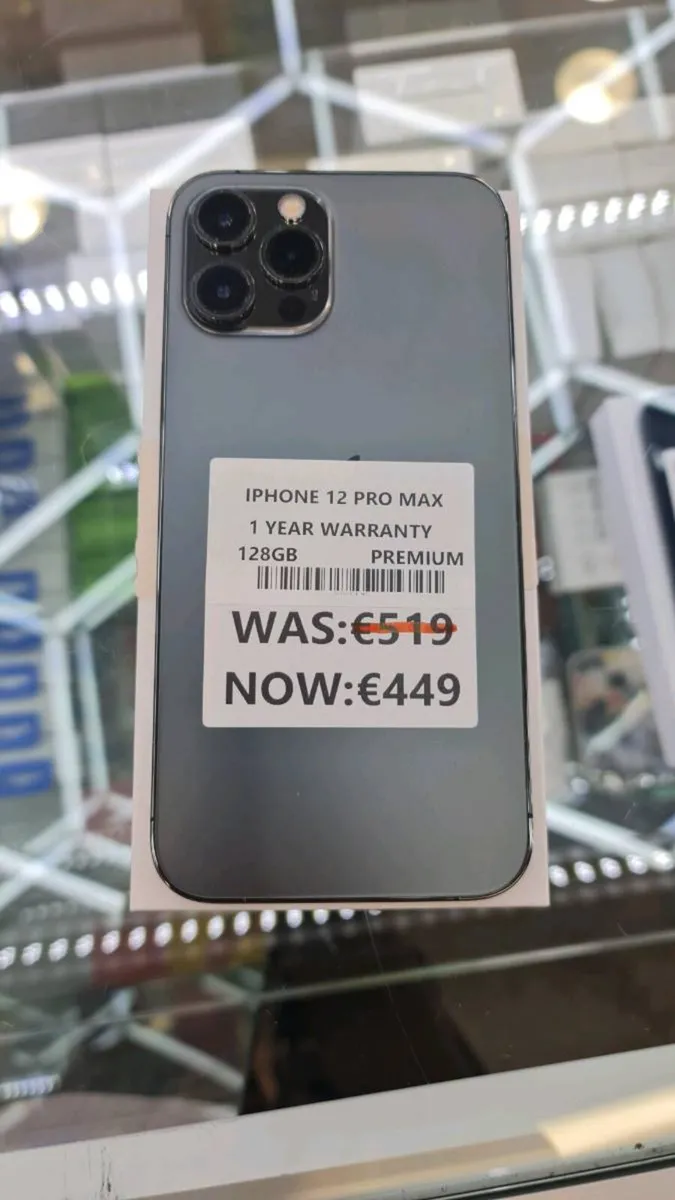 IPHONE 12 PRO MAX 256GB PREMIUM 1YEAR WARRANTY