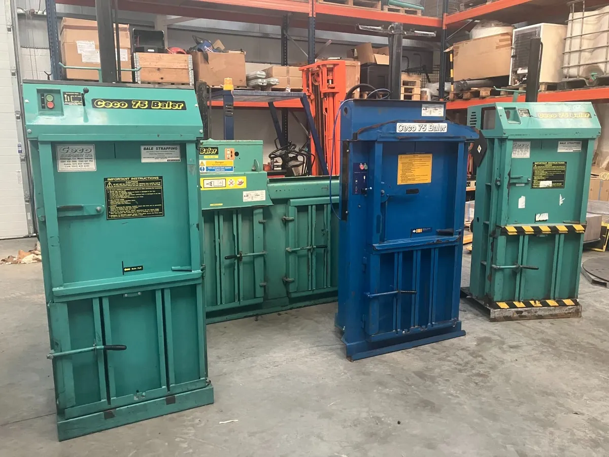 Farm plastic baler compactor - Image 1