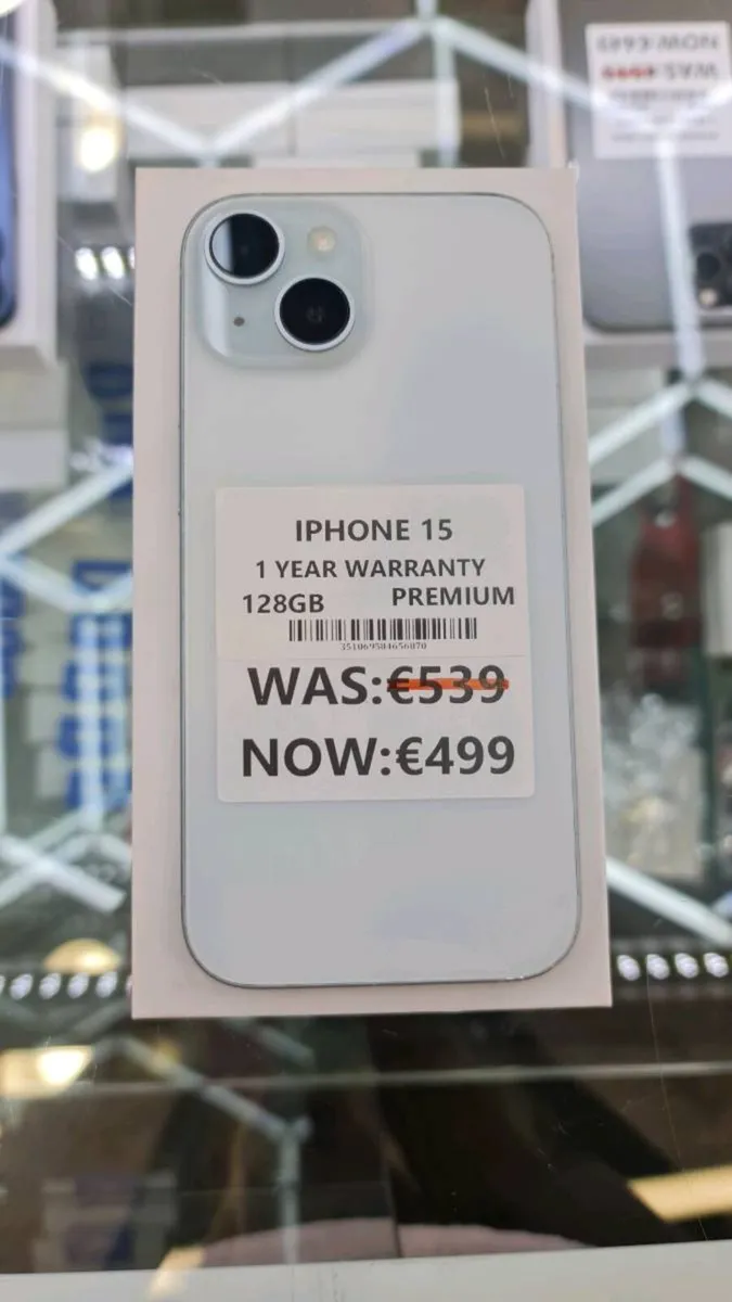 Iphone 15 128GB PREMIUM 1 year warranty