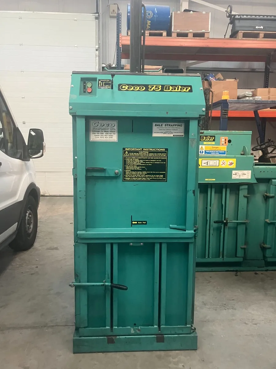 Farm plastic baler compactor - Image 2