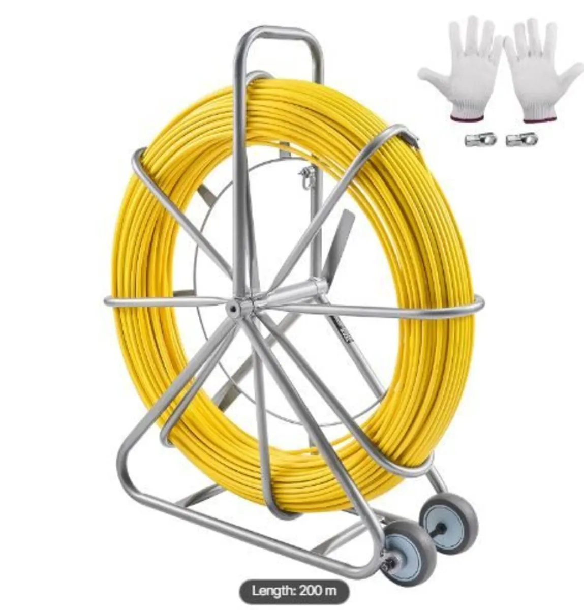 Fish Tape Puller Fiberglass 200mx7,9mm - Image 1