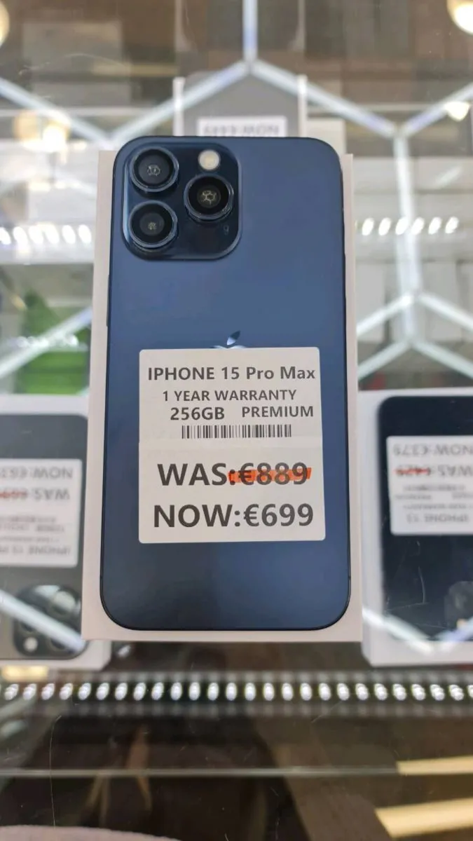Iphone 15Pro max 256GB premium 1YEAR WARRANTY