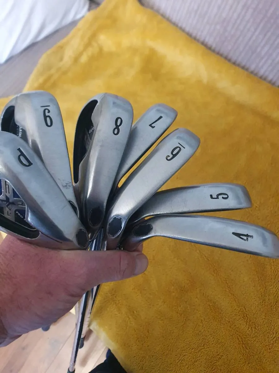 Spotless callaway x18 pro irons - Image 2