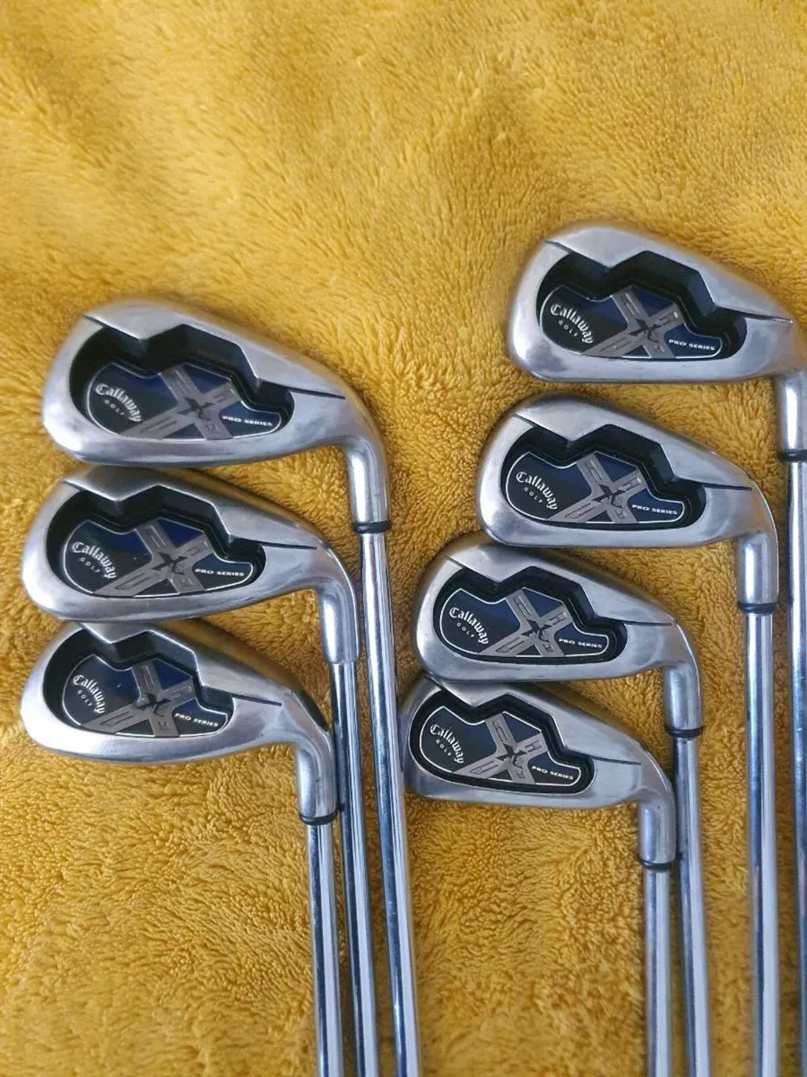 Spotless callaway x18 pro irons - Image 1