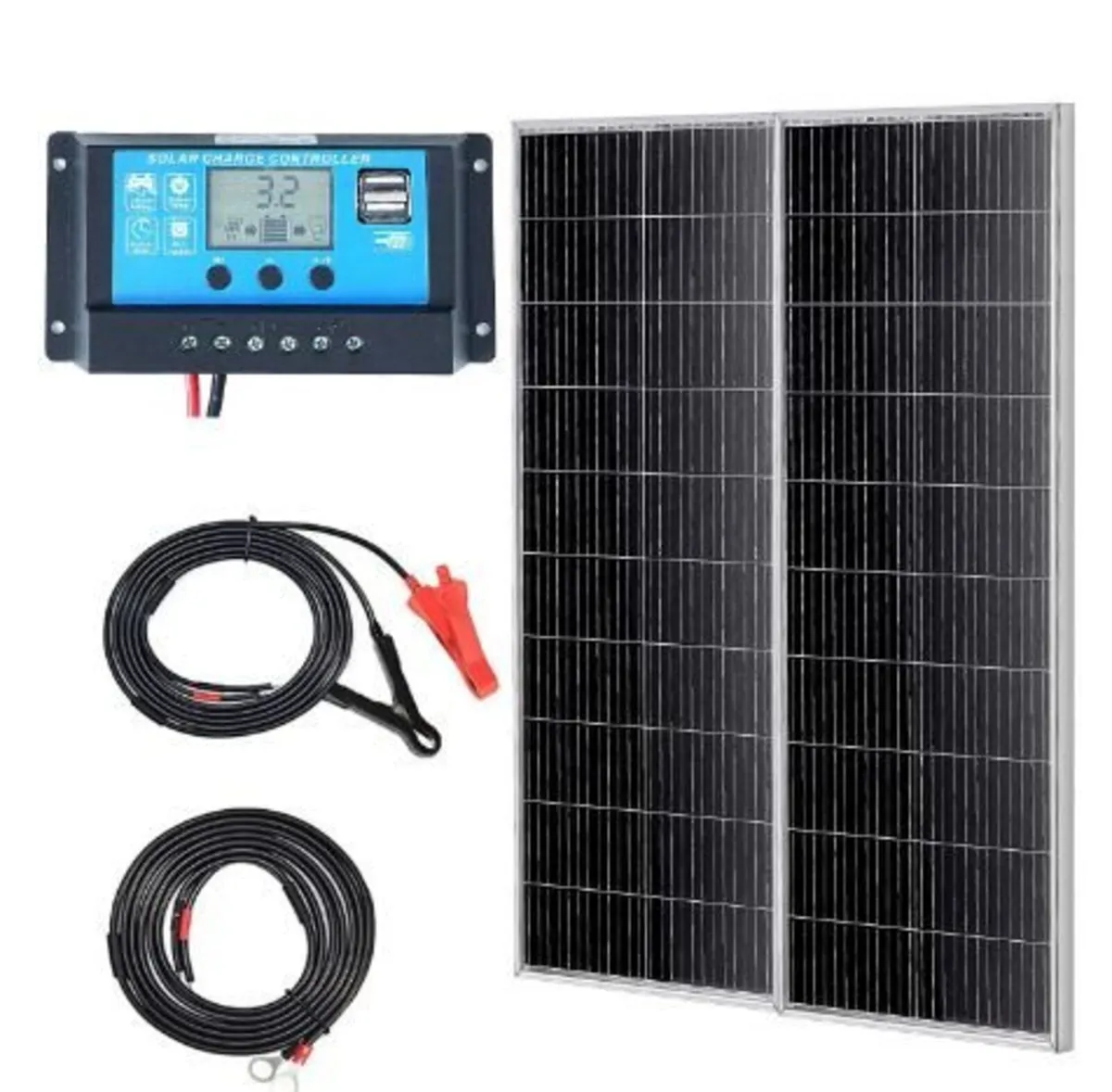 200W Monocrystalline Solar Panel Kit - Image 3