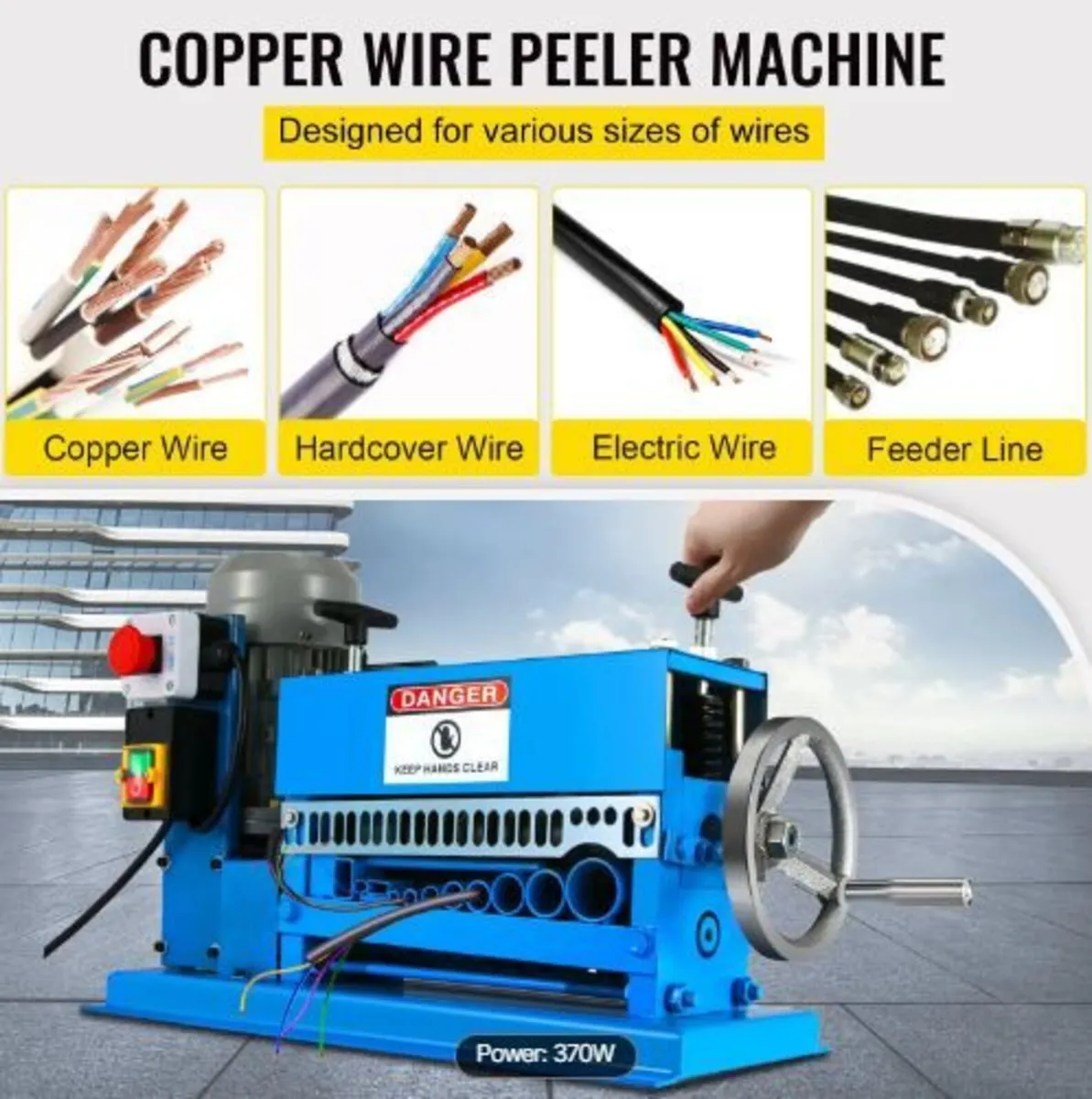 1.5-38MM Automatic Wire Stripping Machine - Image 1