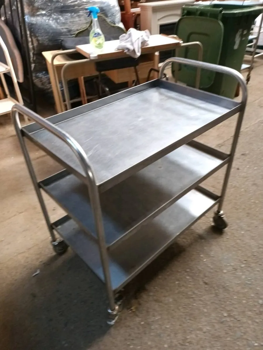 Stainless Steel Trolley - Image 1