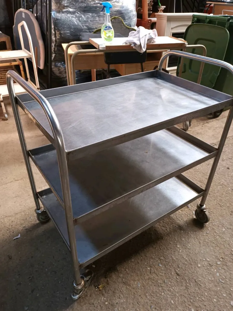 Stainless Steel Trolley - Image 3