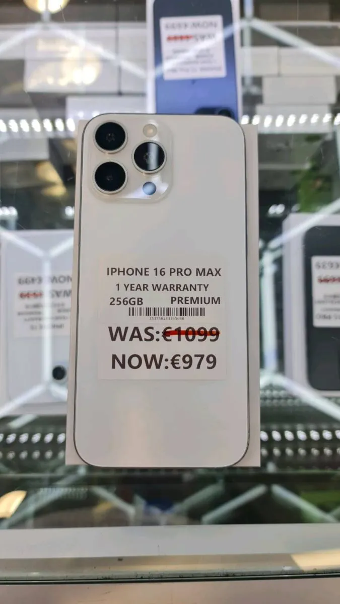 Iphone 16pro max 256GB premium 1YEAR WARRANTY