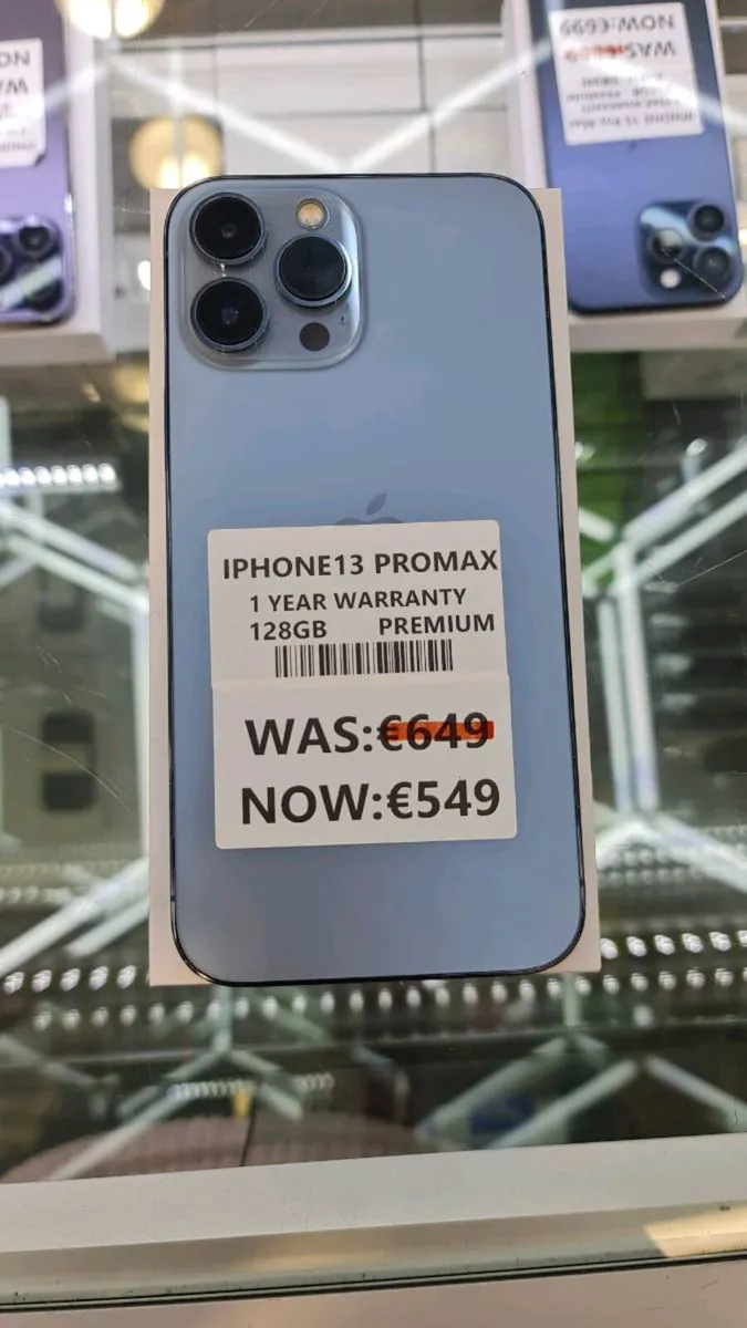 Iphone 13 pro max 128GB premium 1YEAR WARRANTY