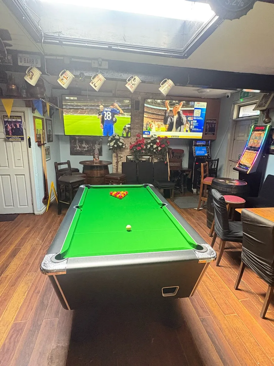 Supreme black pool table - Image 4