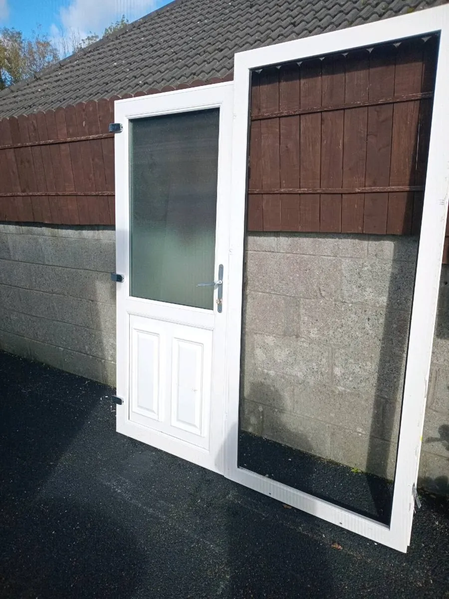 External PVC door