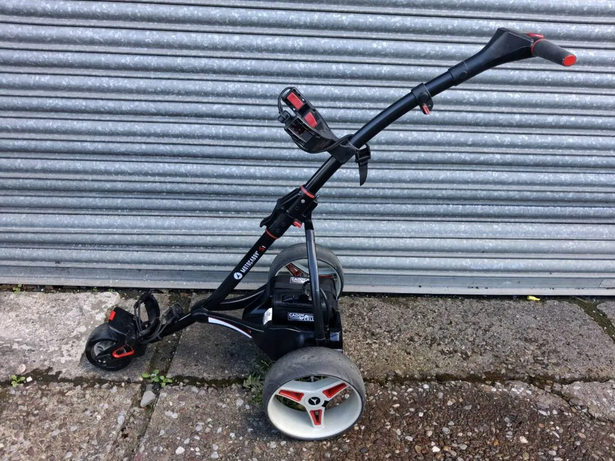 Motocaddy S1 and 18 hole lithium battery - Image 1