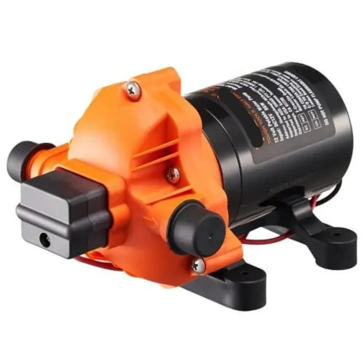 12V Diaphragm Pump, 3 GPM (11.36 L/min), 3-Chamber - Image 1