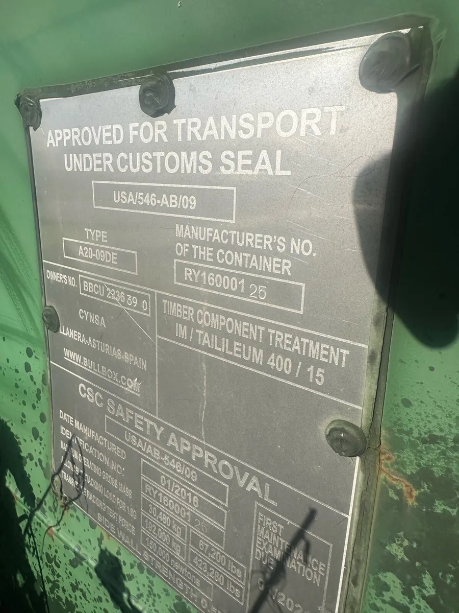 20ft Shipping Container - Image 3