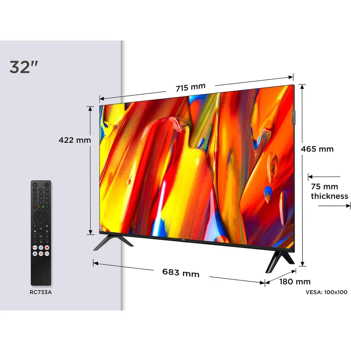 BRAND NEW - 32 inch T.V - Image 2