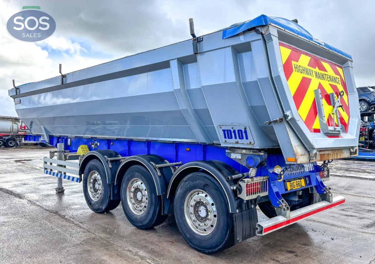 2023 Colson 35yd3 Halfpipe Tipper Trailer - Image 4
