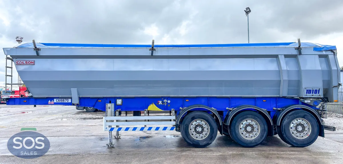 2023 Colson 35yd3 Halfpipe Tipper Trailer - Image 2